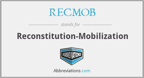 What does RECMOB stand for?
