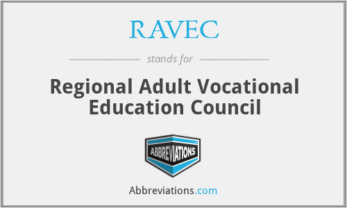RAVEC - Regional Adult Vocational Education Council
