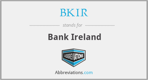 What does BKIR stand for?