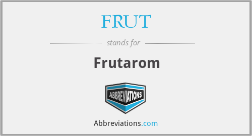 FRUT - Frutarom