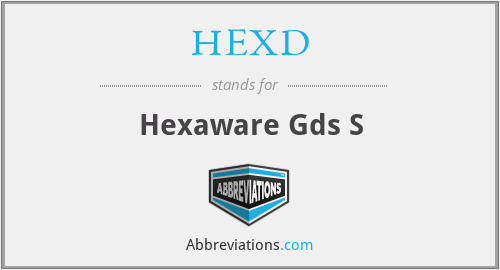 What does HEXD stand for?