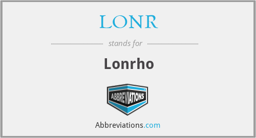LONR - Lonrho