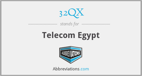 32QX - Telecom Egypt