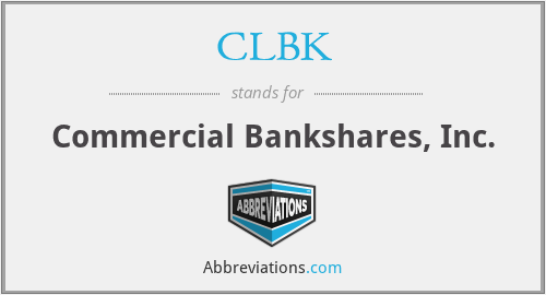 What does CLBK stand for?