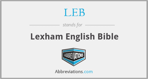 What does LEB stand for?