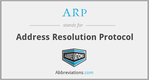 What does ARP stand for?