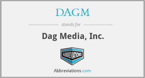 What does DAGM stand for?
