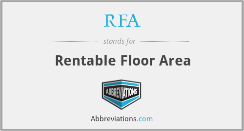 Rfa Rentable Floor Area