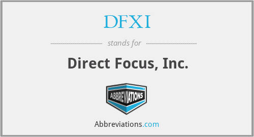 What does DFXI stand for?