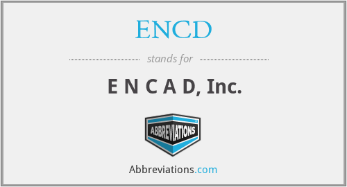 What does ENCD stand for?