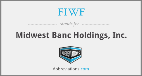 What does FIWF stand for?