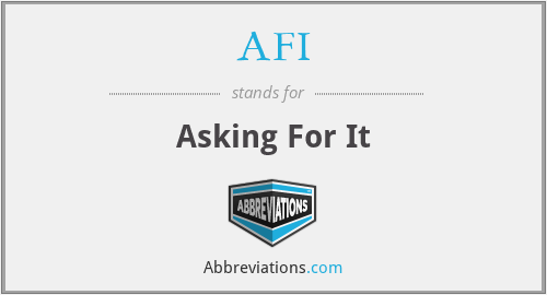 What does asking stand for?