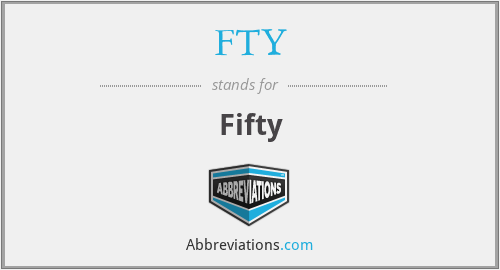 What does FTY stand for?
