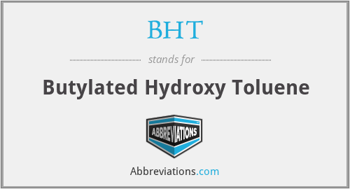 What does BHT stand for?