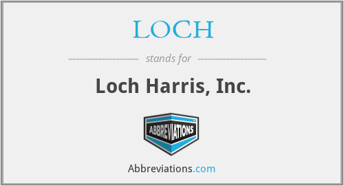 What does LOCH stand for?