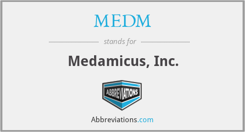 What does MEDM stand for?
